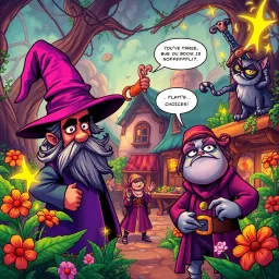 Whose Prophecy Is It Anyway? - Text-based game