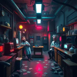 Whose Lab Is It, Anyway? - Text-based game