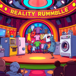 Reality Rumble: Whose Quest Is It Anyway? - Text-based game