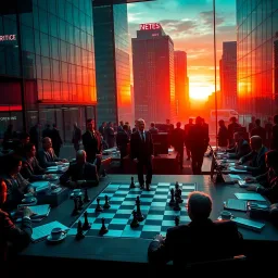Corporate Showdown - Text-based game