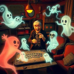 Whose Ghost Is It Anyway? - Text-based game