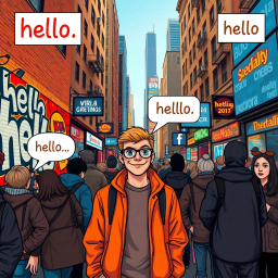 Whose Hellos are These, Anyway? - Text-based game