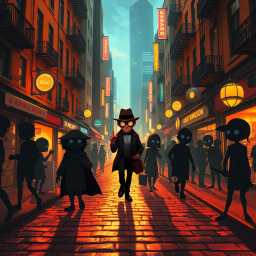 Whose Shadow Is It Anyway? - Text-based game