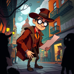 Whose Shadow Is It Anyway? - Text-based game