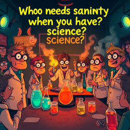Whose Lab Is It Anyway? - Text-based game