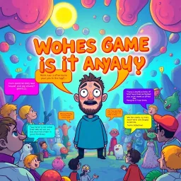 Whose Game Is It Anyway? - Text-based game
