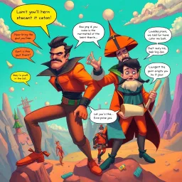 Whose Adventure Is It Anyway? - Text-based game