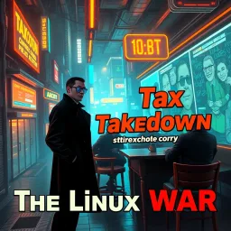 Tax Takedown: The Linux War - Text-based game