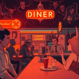 Hell-O, Who's There? - Text-based game