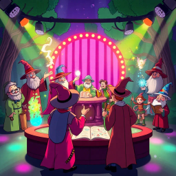 Whose Grimoire Is It Anyway? - Text-based game