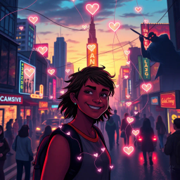 Heartstrings: Whose Heart Is It Anyway? - Text-based game