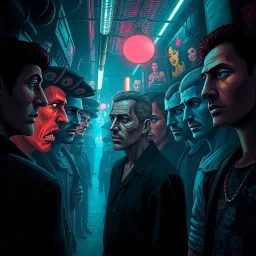 Whose Face is it Anyway? - Text-based game