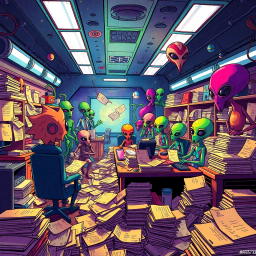 Quantum Bureaucrats - Text-based game