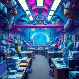 Quantum Bureaucrats - Text-based game