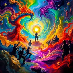 Spectrum Wars: Whose Dimension is It Anyway? - Text-based game