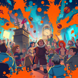 ChronoChaos: Whose Time Is It Anyway? - Text-based game