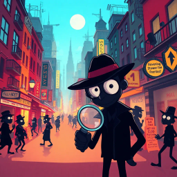 Whose Shadow is it Anyway? - Text-based game