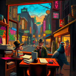 Whose Thief Is It Anyway? - Text-based game