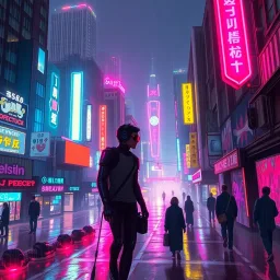 Neon Highs: The Cutting Edge - Text-based game