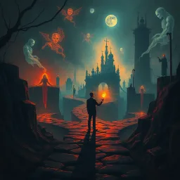 Nightmare Ledger: Whose Dream Is It Anyway? - Text-based game