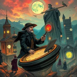 Chrono-Cascade: Whose Time Is It Anyway? - Text-based game