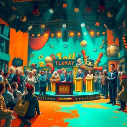 Reality Rumble: Whose Line is It Anyway? - Text-based game