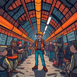 Metro Mayhem: Underground Chronicles - Text-based game