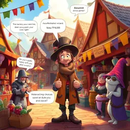 Chronicles of the Clueless: Whose Quest Is It Anyway? - Text-based game
