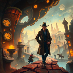 Chronochasm: Whose Time Is It Anyway? - Text-based game