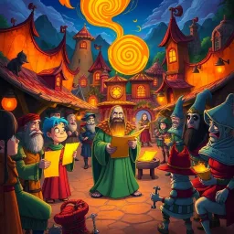 Whose Prophecy Is It Anyway? - Text-based game