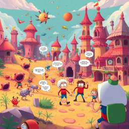 Chronicles of the Clueless: Whose Quest Is It Anyway? - Text-based game