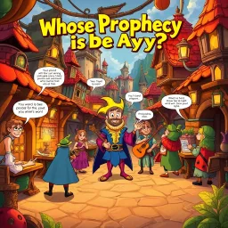 Whose Prophecy Is It Anyway? - Text-based game