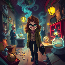 Relic Ruckus: Whose Is It Anyway? - Text-based game