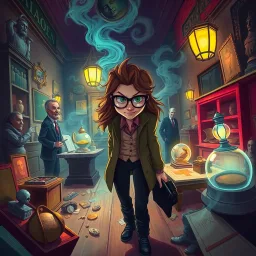 Relic Ruckus: Whose Is It Anyway? - Text-based game