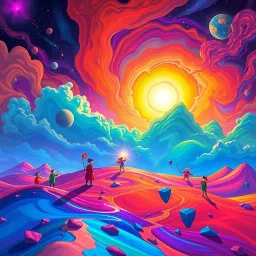 Spectrum Wars: Which Dimension Is It Anyway? - Text-based game