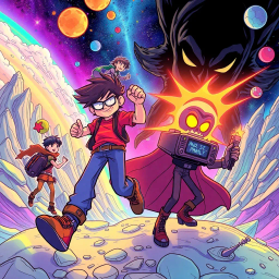 Spectrum Wars: Which Dimension is it Anyway? - Text-based game