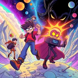 Spectrum Wars: Which Dimension is it Anyway? - Text-based game