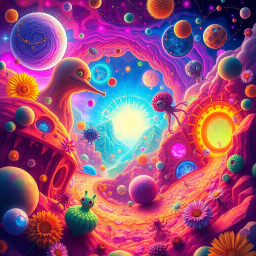 Spectrum Wars: Which Dimension Is It Anyway? - Text-based game