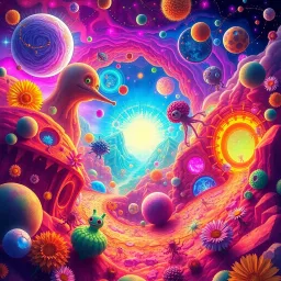 Spectrum Wars: Which Dimension Is It Anyway? - Text-based game