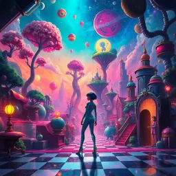 Spectrum Wars: Which Dimension Is It Anyway? - Text-based game