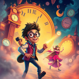 ChronoCaper: Whose Time Is It Anyway? - Text-based game