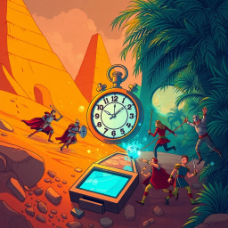 Chrono Clash: Whose Time Is It, Anyway? - Text-based game