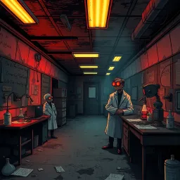 Whose Lab Is It Anyway? - Text-based game
