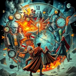 Chrono-Crisis: Whose Time Is It Anyway? - Text-based game