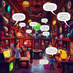 Relic Rumble: Whose is it Anyway? - Text-based game