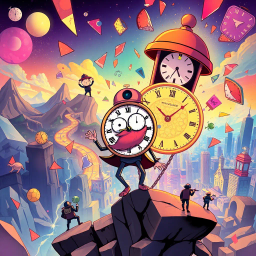ChronoCrack: Whose Time Is It Anyway? - Text-based game
