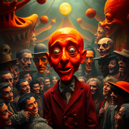 Whose Face Is It Anyway? - Text-based game