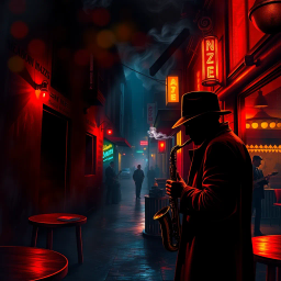 Jazz Noir - Text-based game