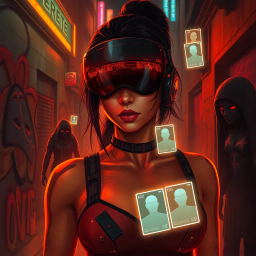 Whose Face is It Anyway? - Text-based game