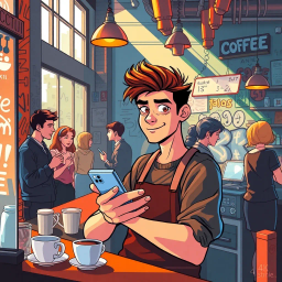 Whose Phone Is This, Anyway? - Text-based game